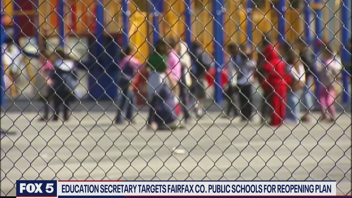 Education secretary targets FCPS for reopening plan